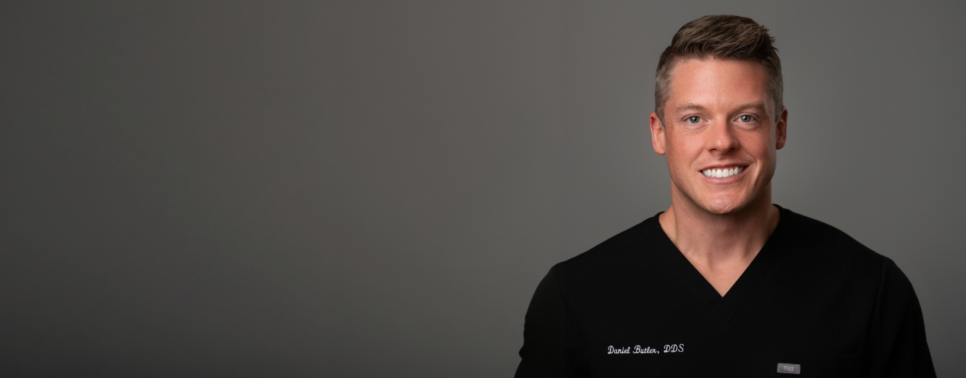 Lillington dentist Doctor Daniel Butler smiling