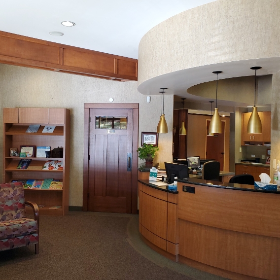 Front desk at Lillington Dental Care
